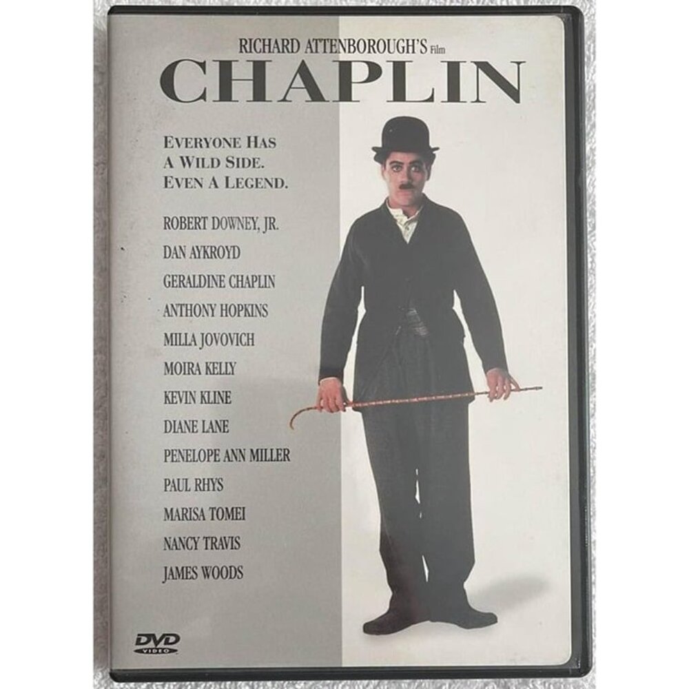 Chaplin (DVD) Robert Downey Jr, Milla Jovovich, Anthony Hopkins